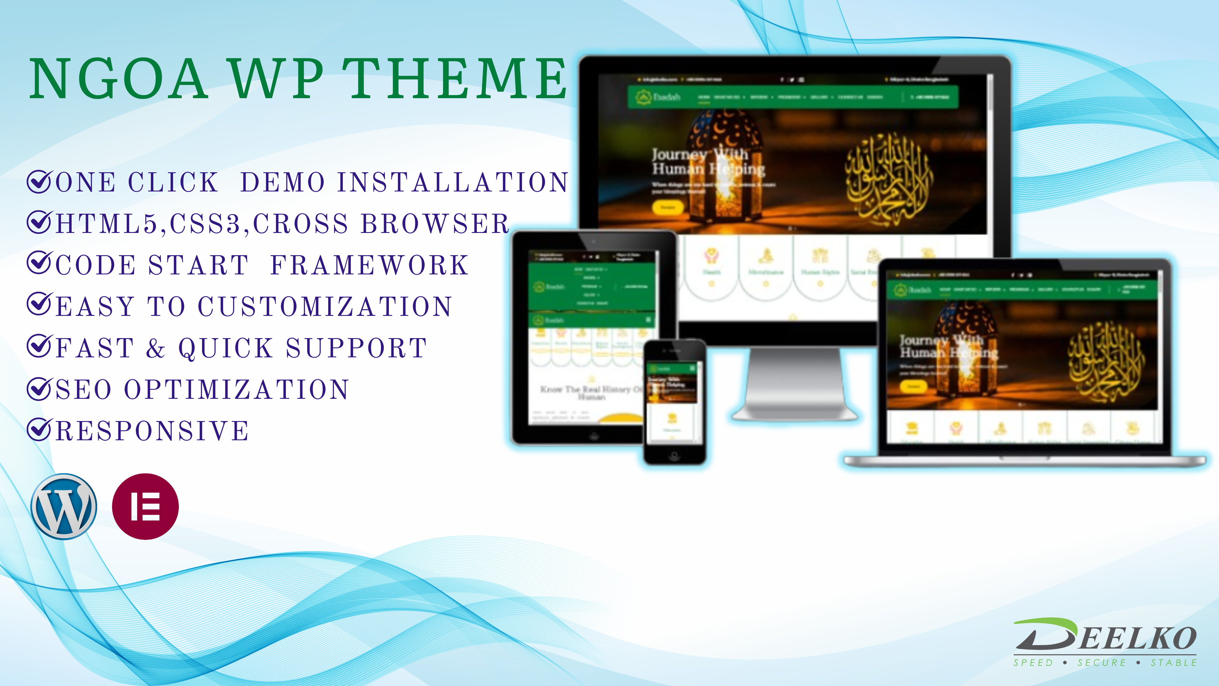 NGOA Website | Deelko | Best Web Design & Software Company in Bangladesh
